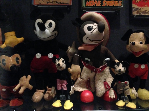 Early Mickey Mouse dolls