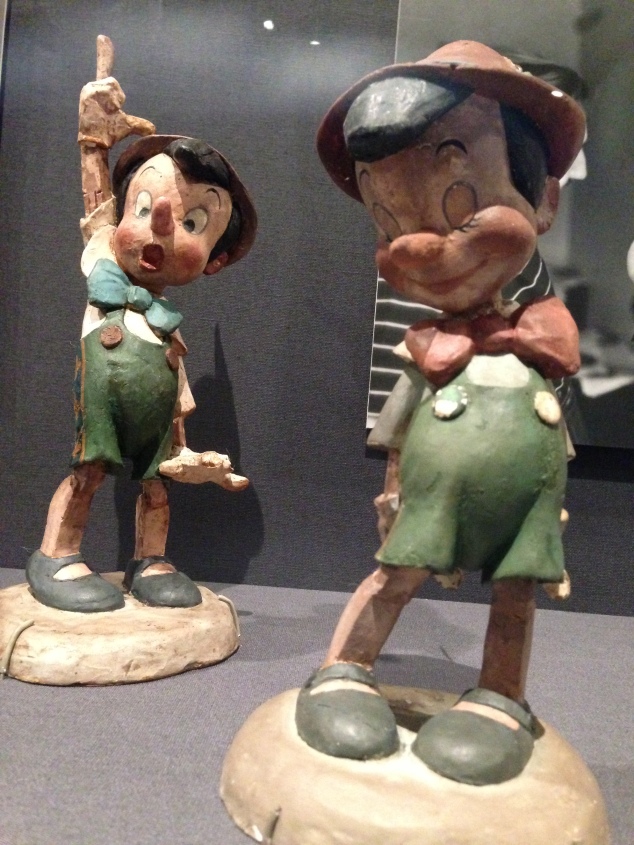 A 3D figurine of Pinocchio to help artists become familiar with the character from every angle
