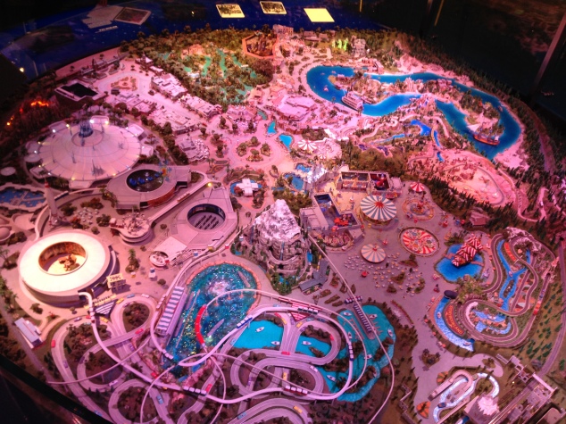 Walt Disney Family Museum Disneyland model 2